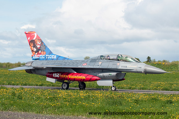 Turkish Air Force 192 Filo GD F-16D 94-0108 at NATO Tiger Meet 2012 Orland