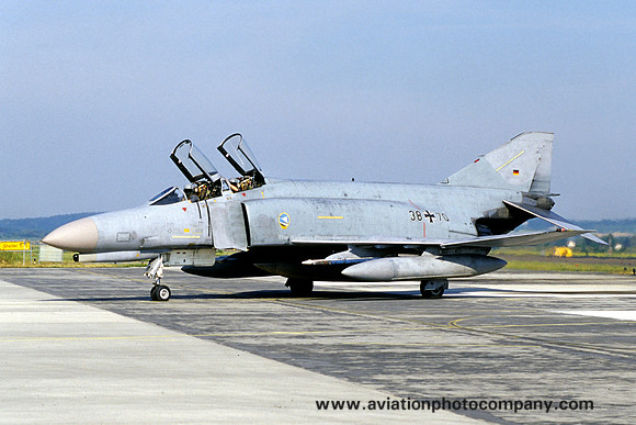 German Air Force JG74 McDonnell F-4F Phantom 38+70 (2003)