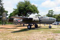 USAF North American JB-25J Mitchell 44-30854 displayed at Eglin AFB (2011)