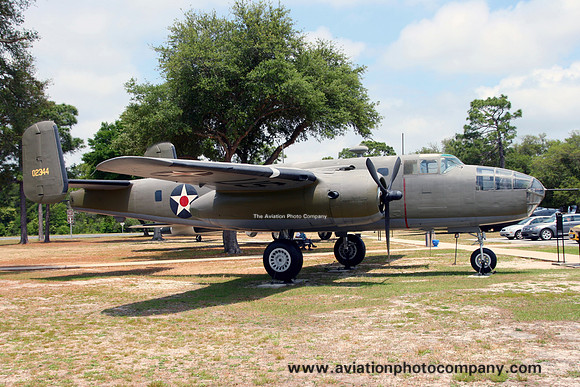 USAF North American JB-25J Mitchell 44-30854 displayed at Eglin AFB (2011)