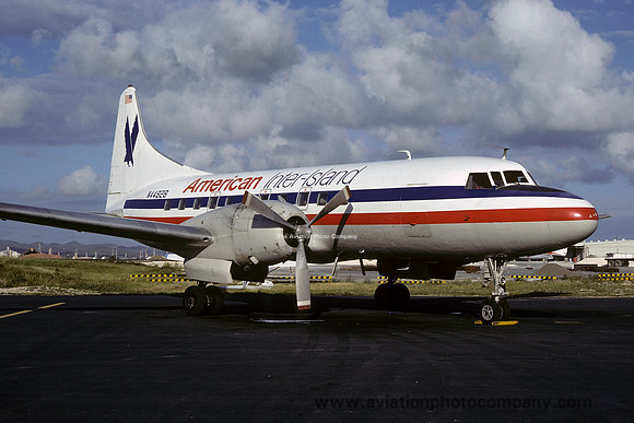 American Airlines Inter-Island Convair 440 N44828 (1979)
