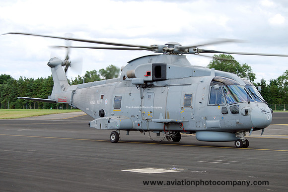Royal Navy 820 Squadron Westland Merlin HM.2 ZH856/10 at RIAT Fairford (2014)