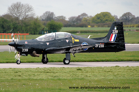 RAF Short Tucano T.1 ZF239 at RAF Linton-on-Ouse (2012)