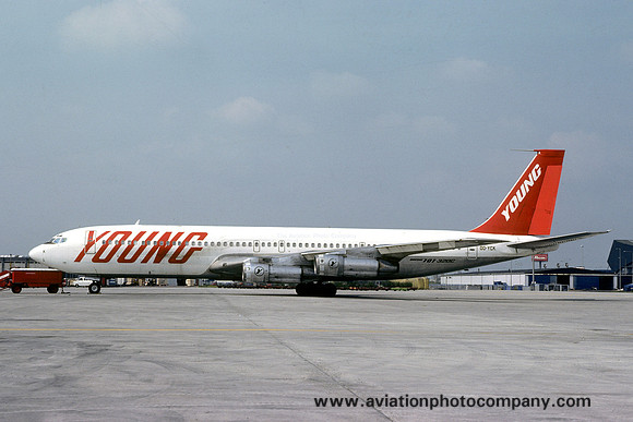 Young Cargo Boeing 707-300C OO-YCK
