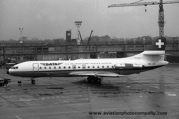 SATA Sud Aviation SE.210 Caravelle VI-R HB-ICP