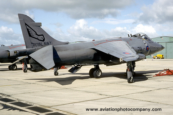 Royal Navy 899 Squadron Hawker Siddeley Sea Harrier FRS.1 ZD578/711 (1985)