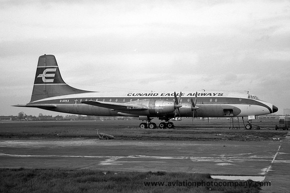 Cunard Eagle Airways Bristol Britannia G-ARKA