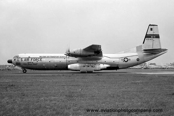 USAF MATS 1501 ATW Douglas C-133A Cargomaster 54-0140