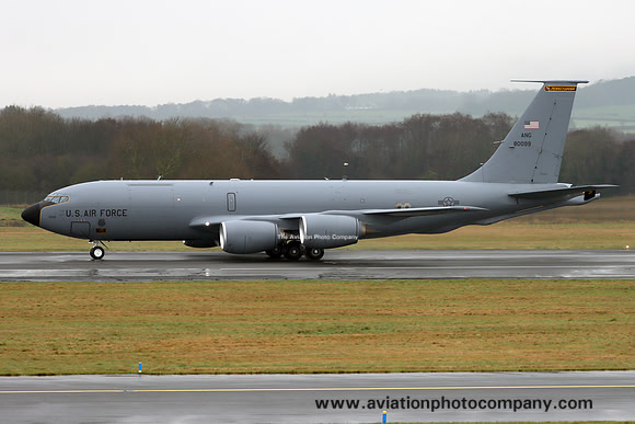 USAF Pennsylvania ANG 171 ARW Boeing KC-135T Stratotanker 58-0099 at Prestwick (2024)