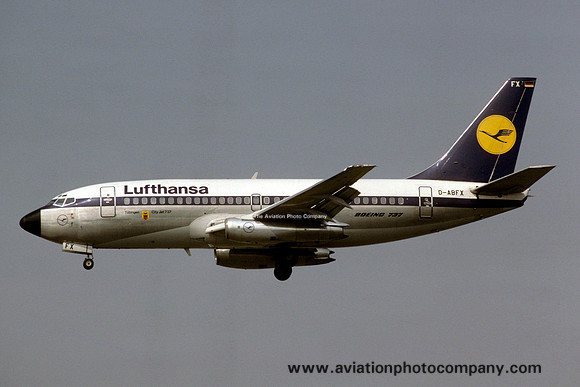 Lufthansa Boeing 737-200 D-ABFX (1982)