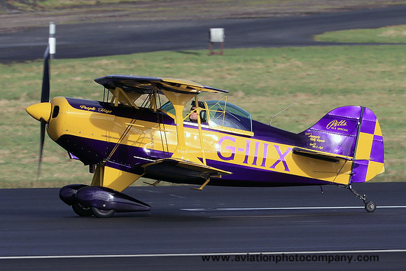 Pitts S-1S G-IIIX at Prestwick (2022)