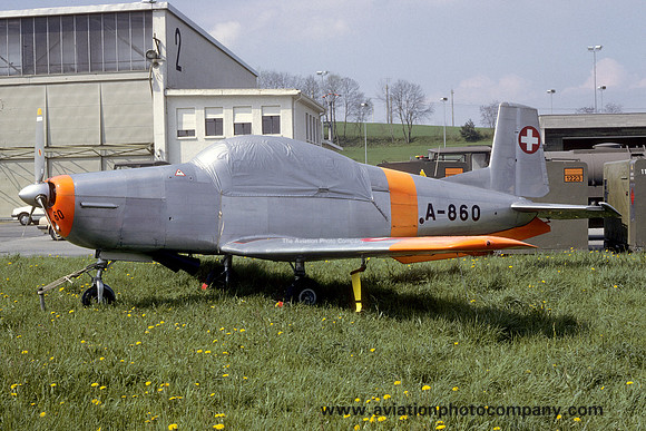 Swiss Air Force Pilatus P-3 A-860 (1989)