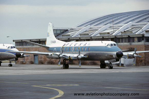 PLUNA Vickers Viscount 769D CX-AQN (1979)