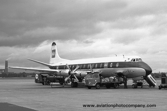 British European Airways Vickers Viscount 806 G-AOYM (1961)