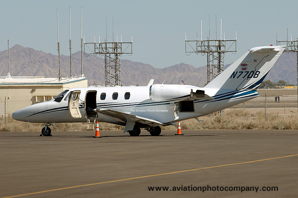 Andy Boy Cessna 525 N77DB at MCAS Yuma (2013)