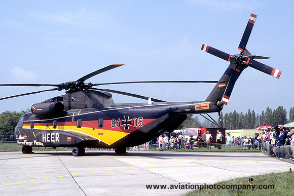 German Army MHFTR35 Sikorsky CH-53G Stallion 84+05 (1987)