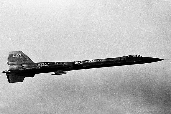US Air Force Lockheed YF-12A Blackbird 60-6934 Air to Air