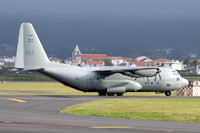 Swedish Air Force F7 Lockheed C-130H Hercules (Tp84) 84001/841 at Lajes (2009)