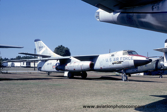 USAF Douglas WB-66B 53-0431 displayed at the Florence Air Musuem (1981)