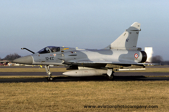 French Air Force EC2/12 Dassault Mirage 2000C 121/12-KC at RAF Waddington (2003)