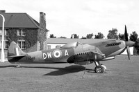 RAF Supermarine Spitfire F.XVI TD248 displayed at RAF Sealand (1965)