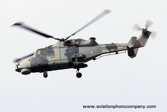 Royal Navy Agusta Westland Wildcat HMA.2 ZZ514 at Prestwick (2024)