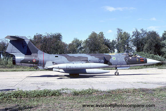 Italian Air Force 5 Stormo Lockheed F-104S Starfighter MM6881/5-42 (1998)