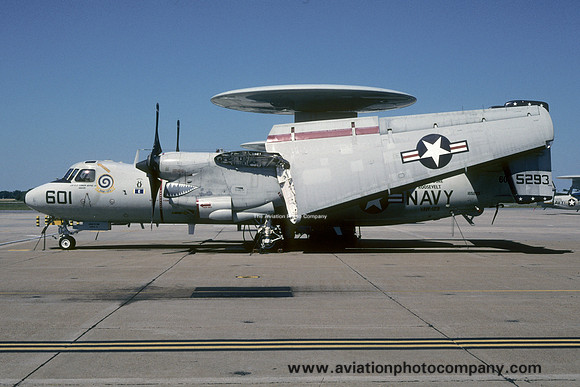 US Navy VAW-123 Grumman E-2C Hawkeye 165293/AB-601 (2002)