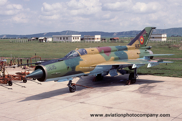 Romanian Air Force Mikoyan MiG-21MF Lancer-A 9615 (2002)