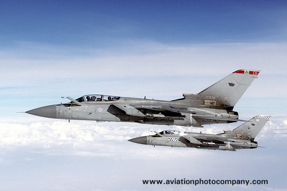 RAF 5 Squadron Panavia Tornado F.3 ZE839/CH (2000)