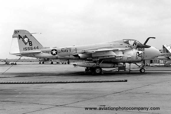 US Navy VA-34 Grumman A-6E Intruder 155644/AB-507 (1979)