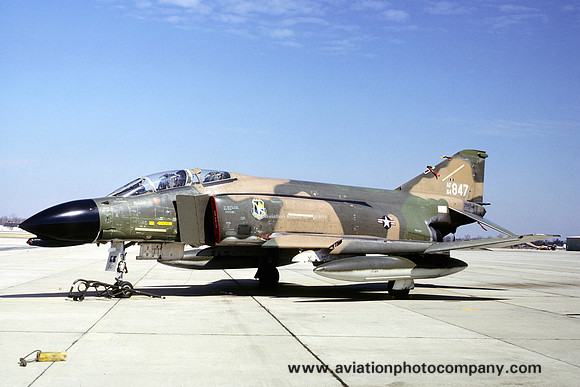 USAF Indiana ANG 163 TFS McDonnell F-4C Phantom 64-0847 (1979)
