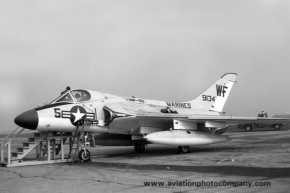 US Marines VMF(AW)-513 Douglas F-6A Skyray 139134/WF-5
