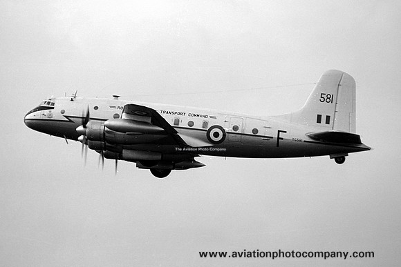 RAF Transport Command Handley Page Hastings C.1 TG581/F (1961)
