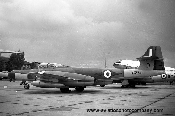 RAF 2 ANS Gloster Meteor NF.14 WS774/D (1960)
