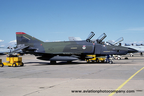 USAF Alabama ANG 106 TRS McDonnell RF-4C Phantom 64-1038 (1985)