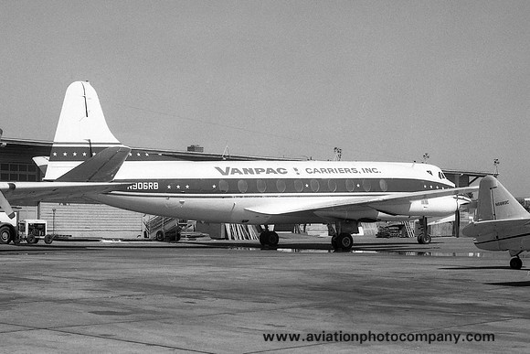 Vanpac Carries Vickers 764 Viscount N906RB