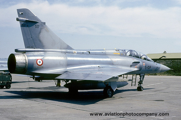 French Air Force EC5/3 Dassault Mirage 2000B 517/5-OP (1989)