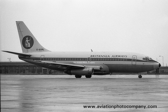 Britannia Airways Boeing 737-204 G-AVRL (1968)