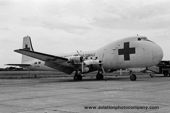 International Red Cross Aviation Traders ATL-98 Carvair LN-NAA (1976)