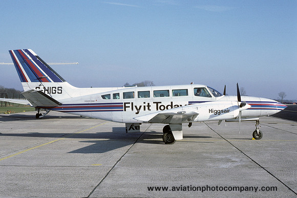 Higgsair Cessna 404 Titan G-HIGS (1986)