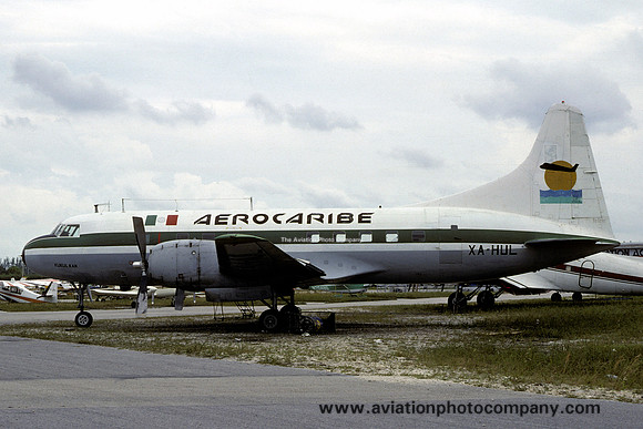 Aero Caribe Convair 240 XA-HUL (1980)