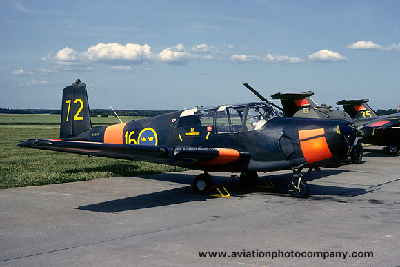 Swedish Air Force F16 SAAB Safir Sk50 50080/72 (1983)