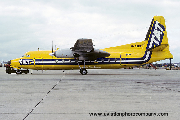 TAT Touraine Air Transport Fairchild F-27J F-GBRR (1979)
