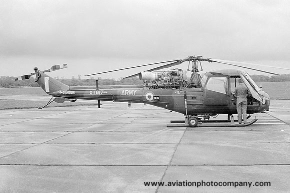 Army Air Corps Westland Scout AH.1 XT617