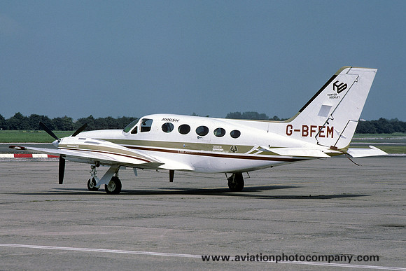 Brush Hawker Siddeley Cessna 421C G-BFEM (1978)