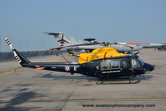 RAF DHFS Bell Griffin HT.1 ZJ242/E at RAF Waddington Airshow (2013)