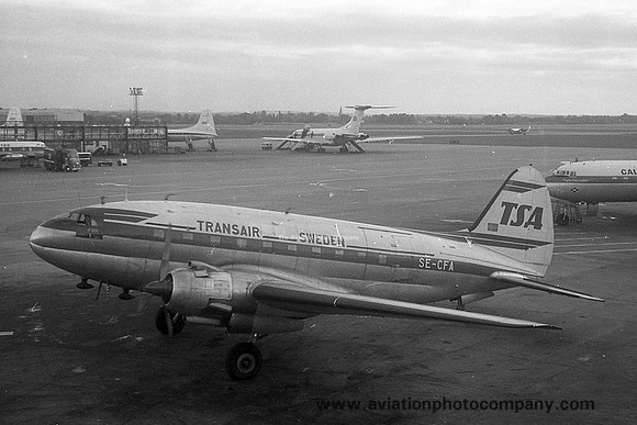 Transair Sweden Curtiss C-46 SE-CFA