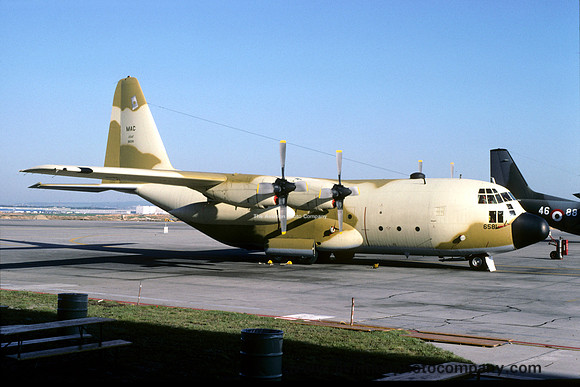 USAF 435 TAW Lockheed C-130E Hercules 69-6581 (1980)