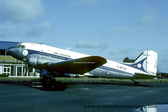 Hemet Exploration Douglas C-53D F-BFGX (1984)